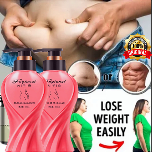 sữa tắm trắng da giảm cân (Tắm hàng ngày=đốt mỡ giảm béo) giảm mỡ bụng, Giảm cánh tay, mỡ đùi, giảm cân an toàn 330ml