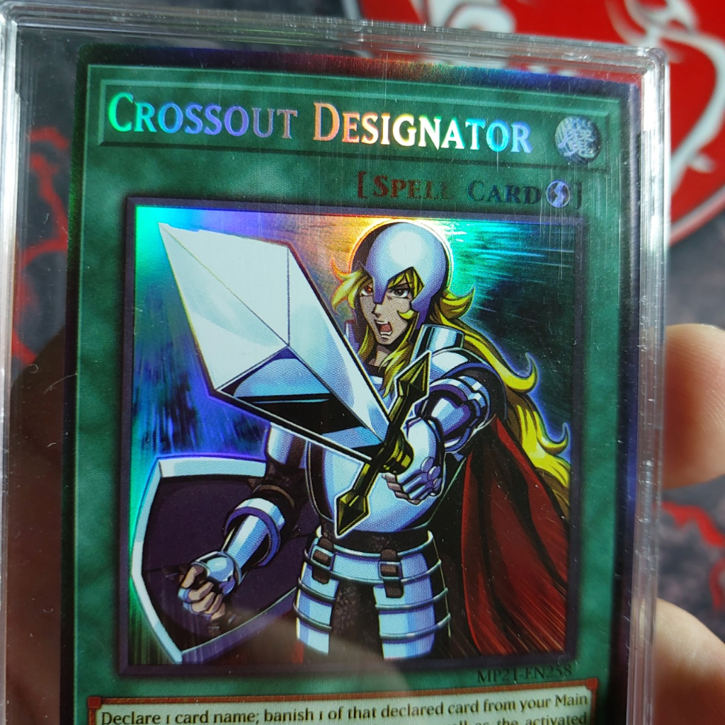 Thẻ CROSSOUT DESIGNATOR 65681983 ma thuật hiệu ứng holo 1458 D13 50