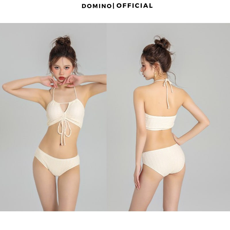 Bộ Bikini 3 Mảnh Domino Thiết Kế Sexy Siêu Tôn Dáng