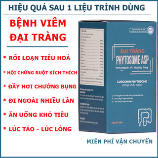Đại Tràng Phytosome Asp | Hỗ Trợ Bệnh Viêm Đại Tràng Hội Chứng Ruột Kích Thích Đi Ngoài Nhiều Lần