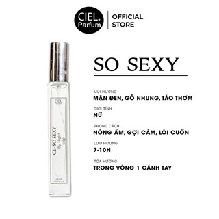 Tinh dầu nước hoa nữ cao cấp CL SO SEXY By Night Edp chính hãng CIEL Parfum phong cách nồng ấm, gợi cảm CL