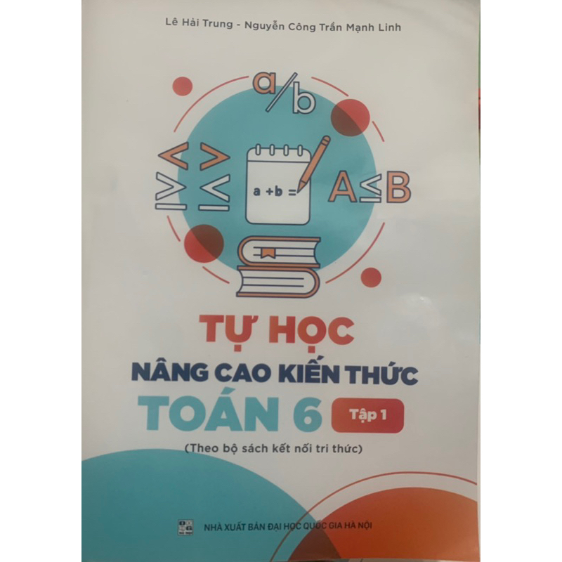 Sách -(Combo)Tự Học Nâng Cao Kiến Thức Toán 6 (Theo Bộ sách kết nối tri thức)