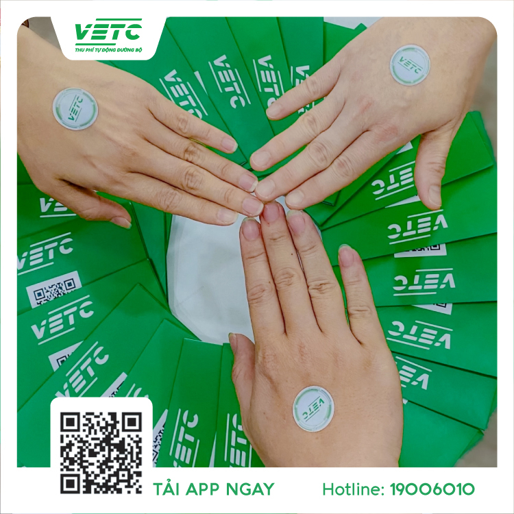 Thẻ thu phí tự động VETC - Thẻ thu phí không dừng VETC (Hàng chính hãng)