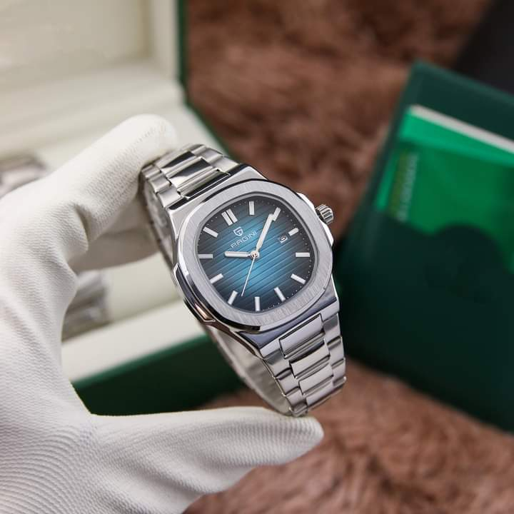 Đồng Hồ Nam PAGINI Phiên Bản Tàu Ngầm, Dây Thép Đúc Đặc