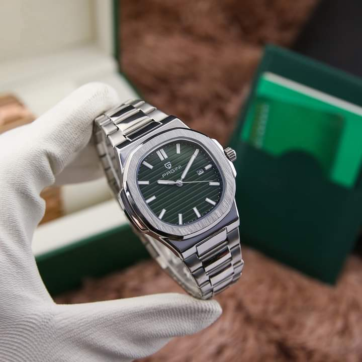 Đồng Hồ Nam PAGINI Phiên Bản Tàu Ngầm, Dây Thép Đúc Đặc