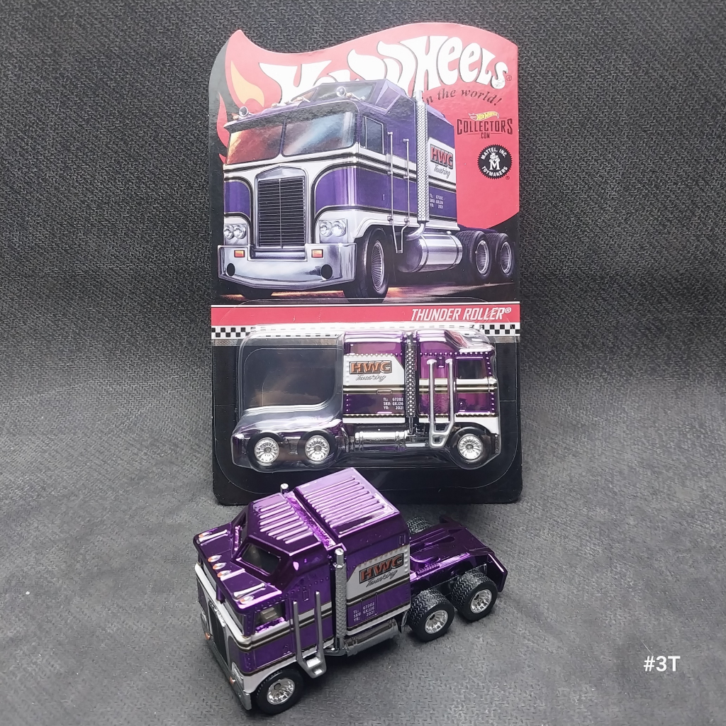 HWCVN Xe mô hình Hot Wheels RLC Thunder Roller - Số đẹp