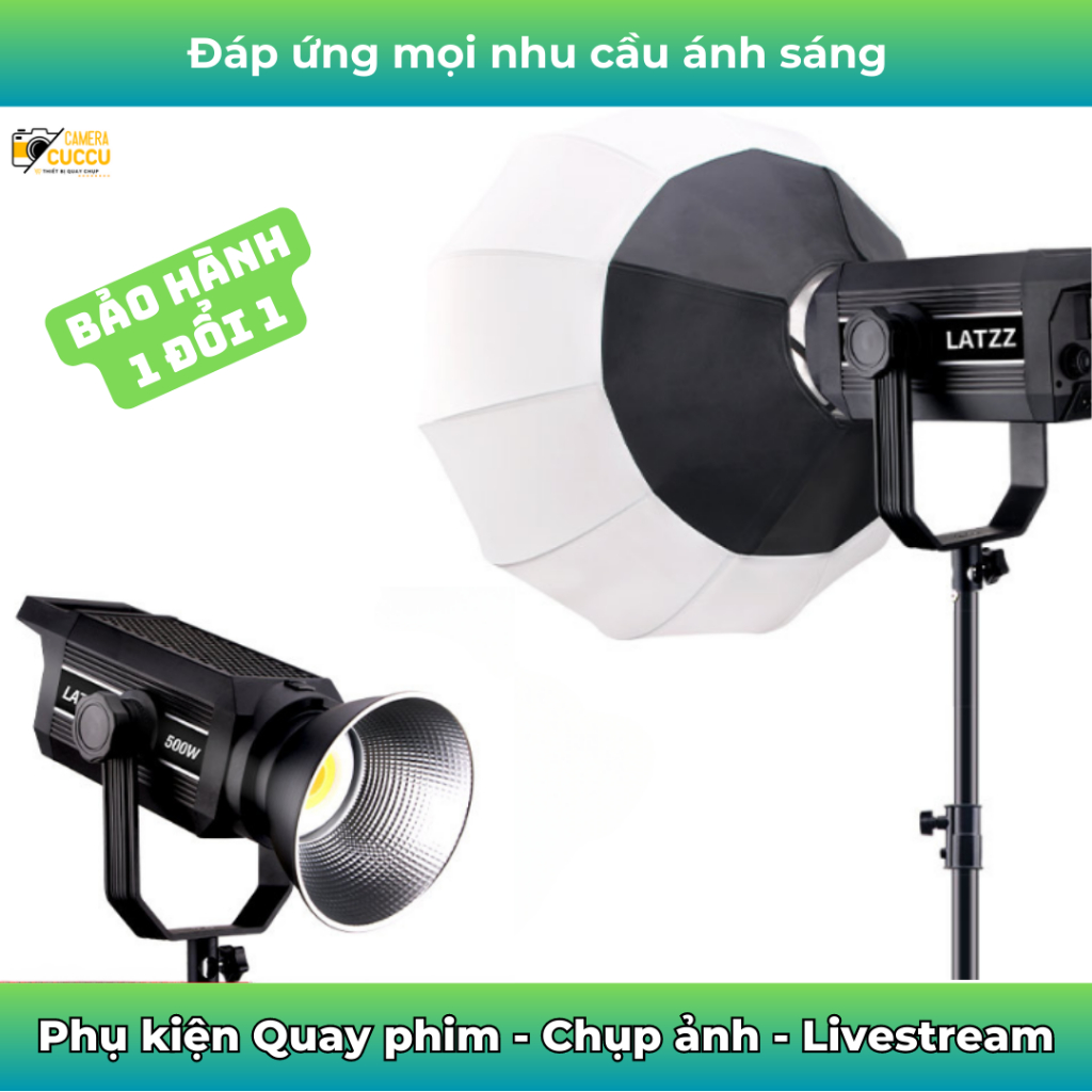 Đèn Studio Công suất lớn LATZZ 500W