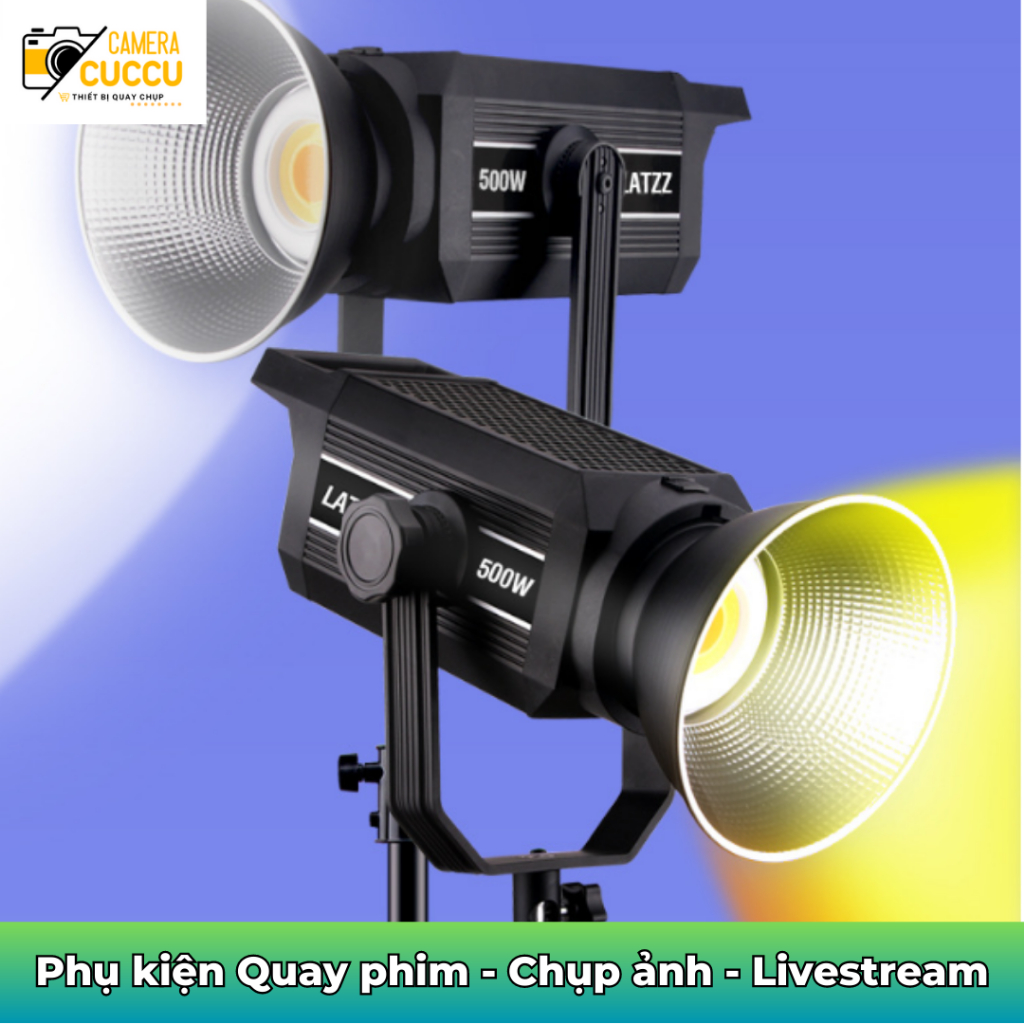 Đèn Studio Công suất lớn LATZZ 500W