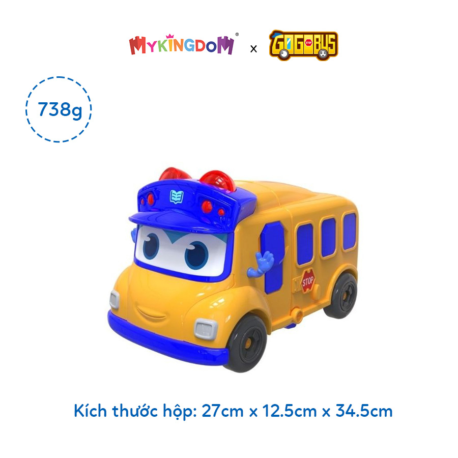Đồ Chơi GOGO BUS Robot Biến Hình Có Đèn Và Âm Thanh Xe Buýt Gogo Gordon YS3041A