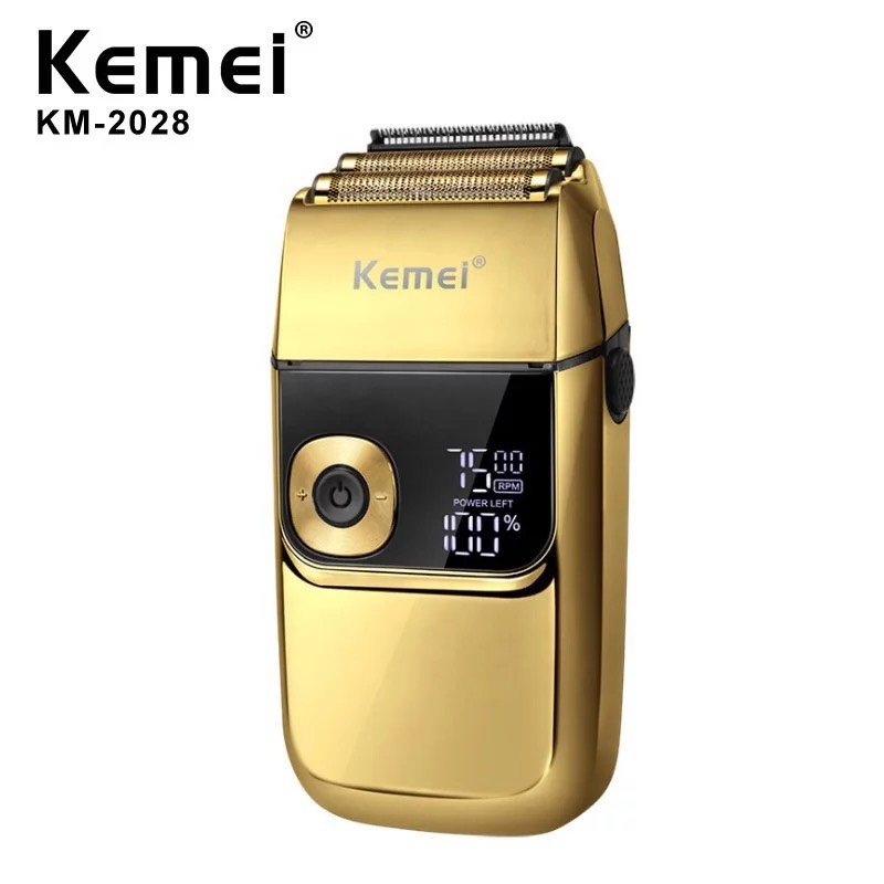 Cạo Râu Kemei KM 2028, Máy Cạo Râu mini cao cấp chống nước đa chức năng