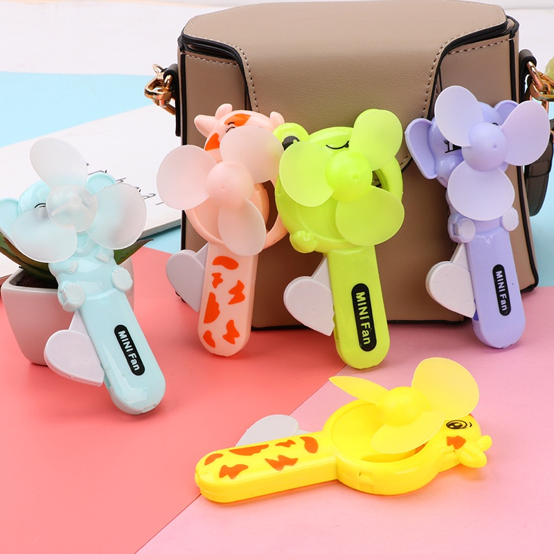 Quạt bóp tay hình thú dễ thương, nhiều mẫu lựa chọn