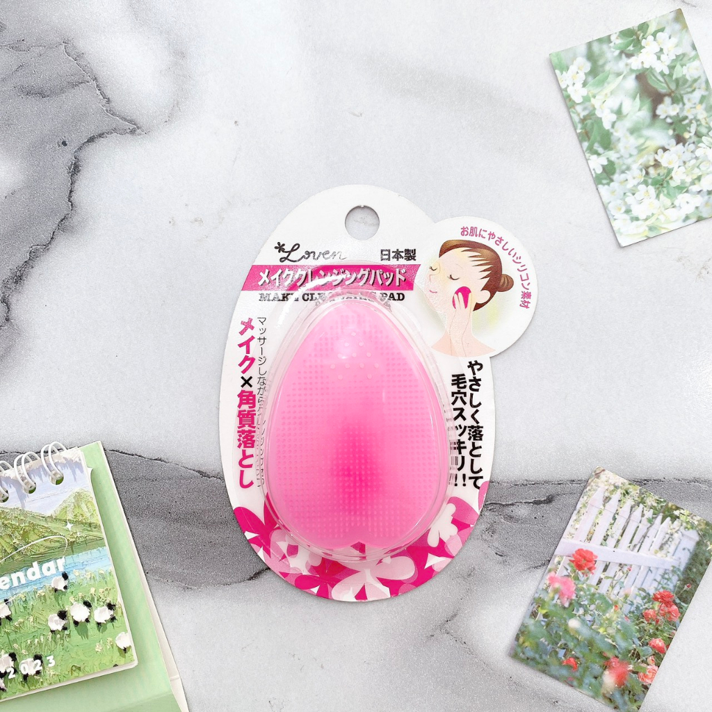 Miếng Rửa Mặt  Loven Cleansing Pad Silicon Sạch Sâu, Giảm Mụn Cám