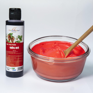 Màu nước siêu đỏ unicorn 210gr