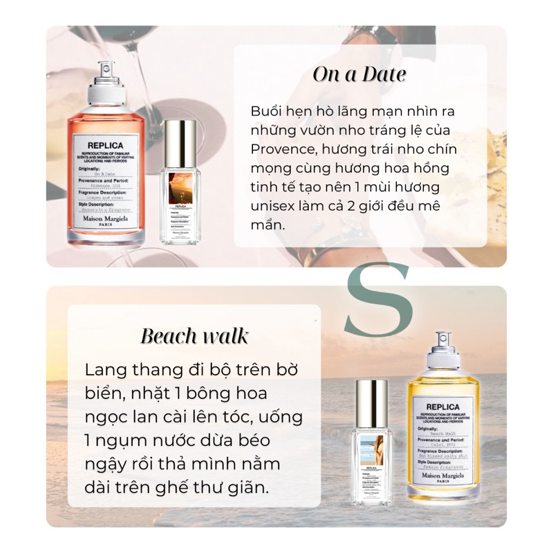 Rep Li Ca Các Bản - Mẫu Thử Nước Hoa - Unisex - Tươi Mới - Cuốn Hút