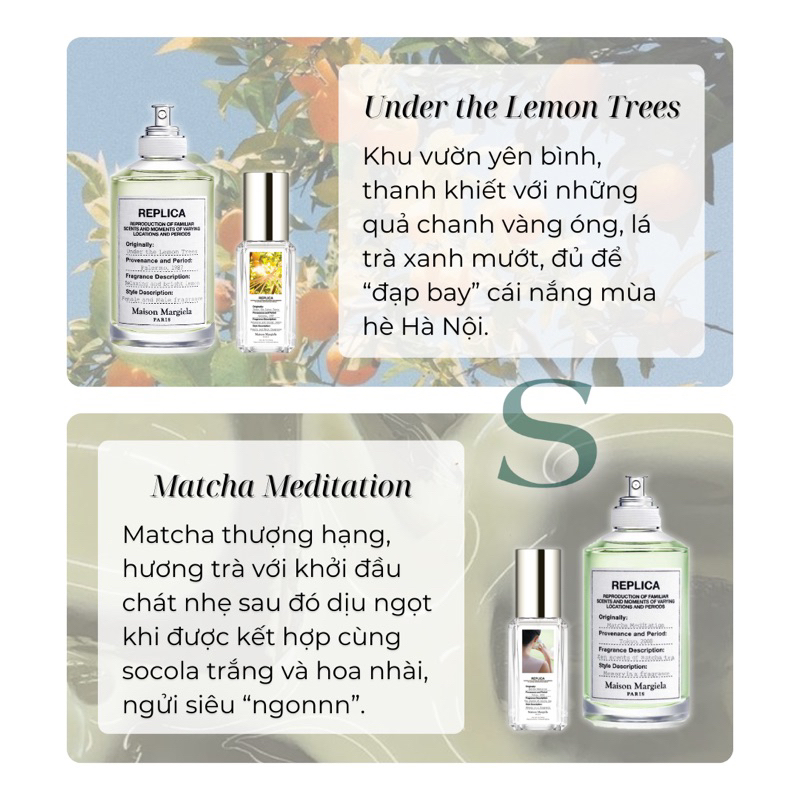 Rep Li Ca Các Bản - Mẫu Thử Nước Hoa - Unisex - Tươi Mới - Cuốn Hút