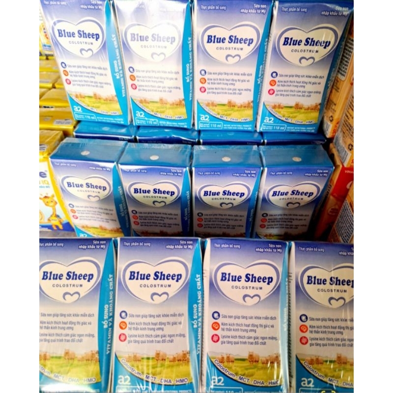 Sữa bột pha sẵn Blue Sheep 110ml date mới nhất