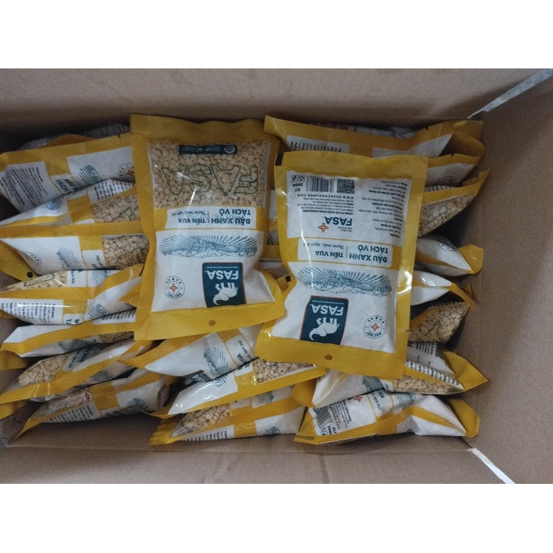 Đậu xanh tách vỏ