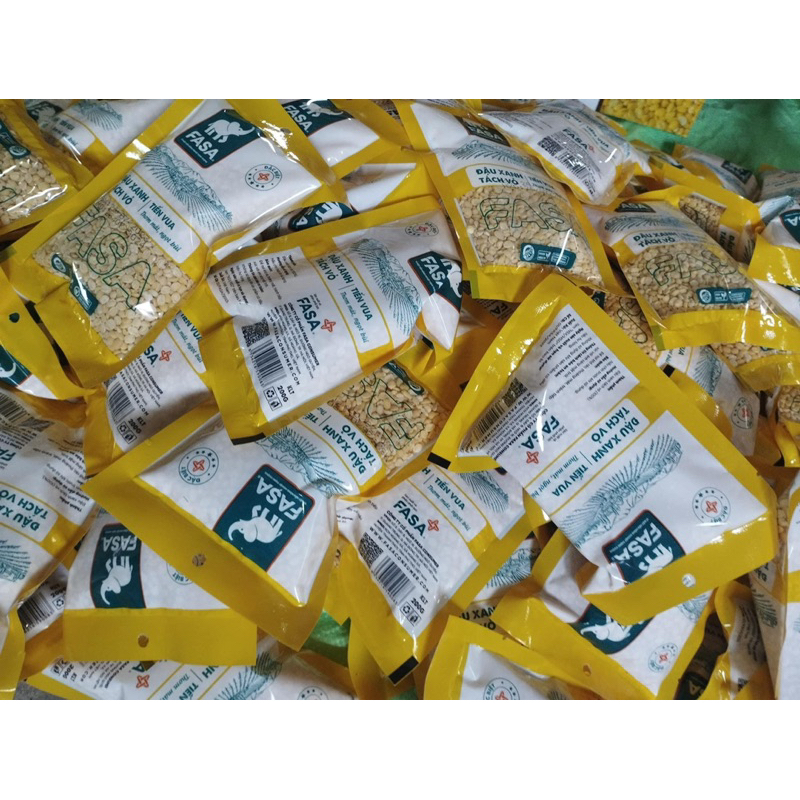 Đậu xanh tách vỏ