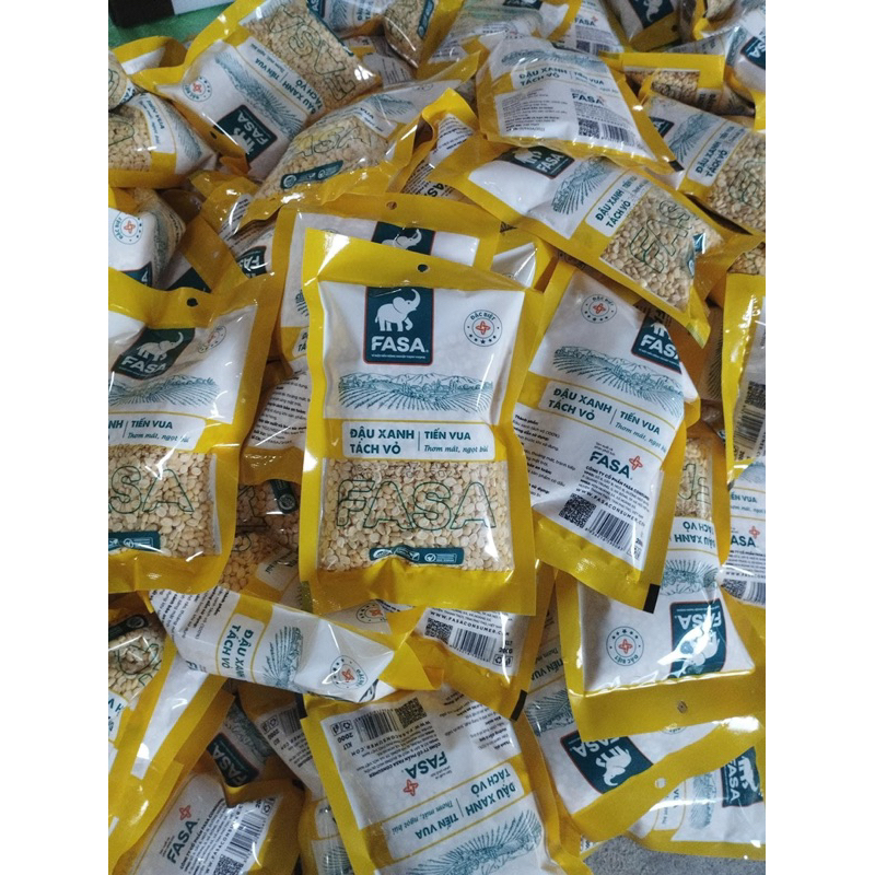 Đậu xanh tách vỏ