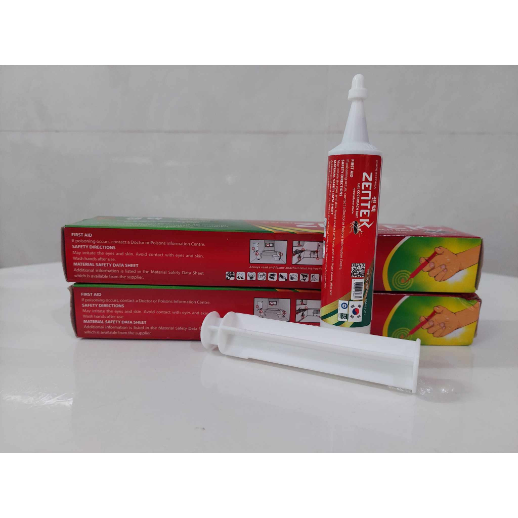(Chính hãng) ZENTEK 3.5g - Thuốc diệt gián đức (gián nhỏ li ti) - Gián Mỹ - nhập khẩu Hàn Quốc- 1 Tuýp