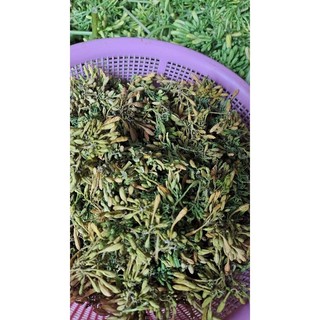 Hoa đu đủ đực khô 1kg - loại đã sao vàng