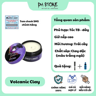 Sáp vuốt tóc Volcanic Clay