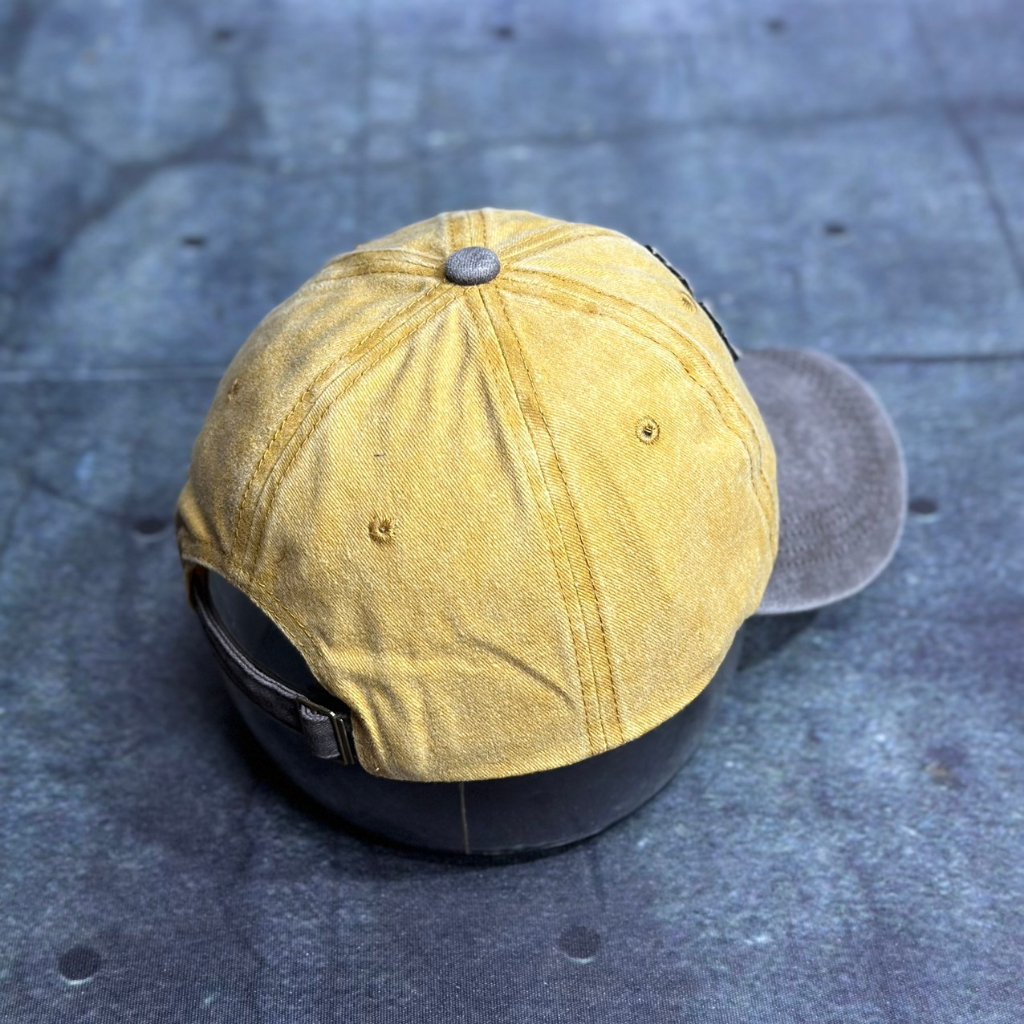 Nón ông địa mũ kết bụi thêu cỏ 3 lá