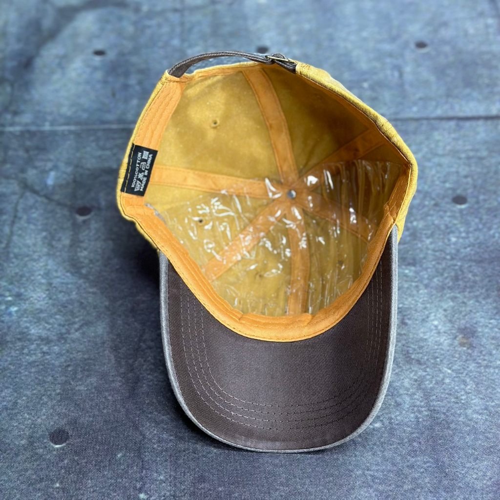 Nón ông địa mũ kết bụi thêu cỏ 3 lá