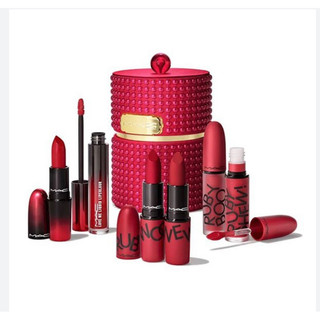 🎊Set 6 cây son MAC Ruby Woo's Party Crew Vault (Tách set)🎁🎉