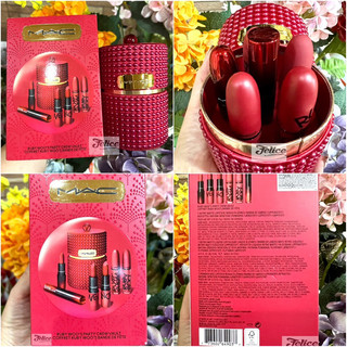 🎊Set 6 cây son MAC Ruby Woo's Party Crew Vault (Tách set)🎁🎉