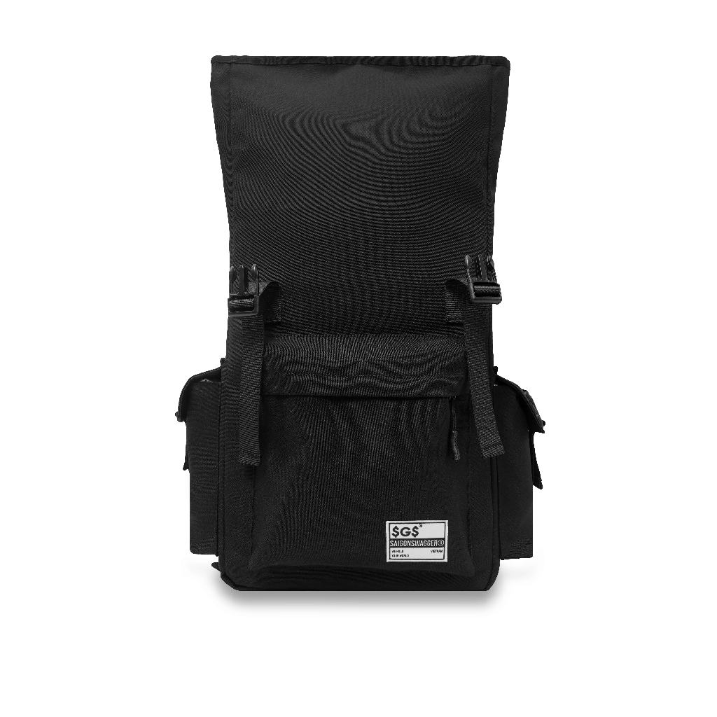 COMBO TIẾT KIỆM Balo Fold Backpack và Bóp Viết Tam Giác SAIGONSWAGGER® tiện lợi đi học, đi du lịch
