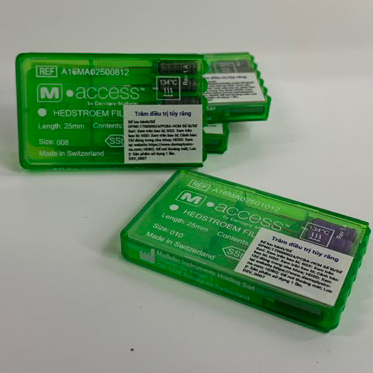 Trâm tay M access Dentsply (Dũa)