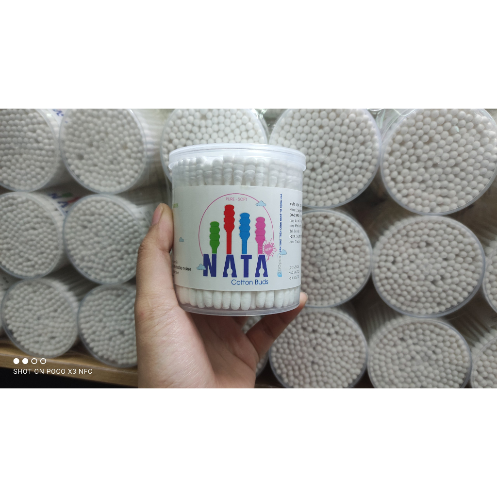 Tăm bông người lớn 1 đầu xoắn - Hộp 200 cái