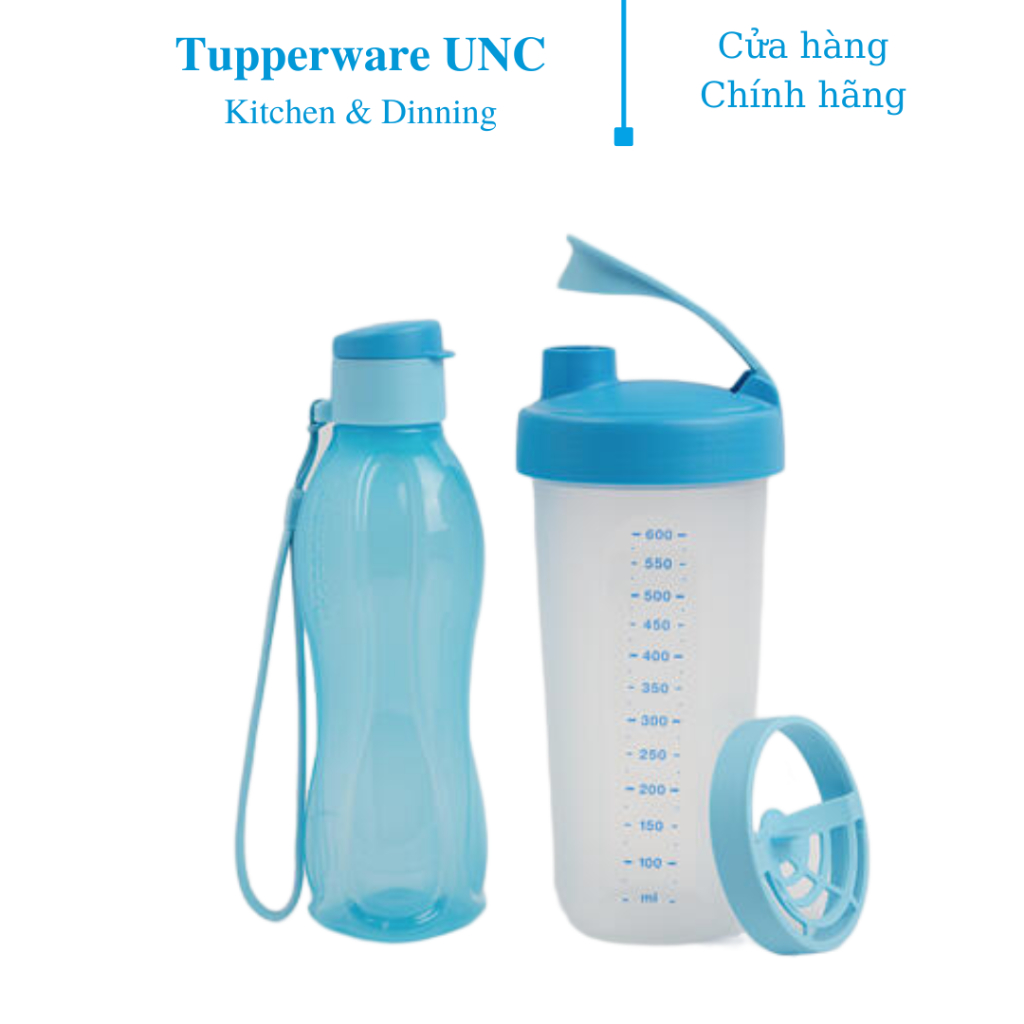 Bộ sản phẩm Tupperware Memberkit Shake N Go - Màu mới