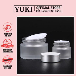 Hũ đựng lưu huỳnh thuỷ tinh - hũ đựng lưu huỳnh thuỷ tinh 10g,20g,30g-cốc đựng lưu huỳnh đắp bột làm móng- phụ kiện nail