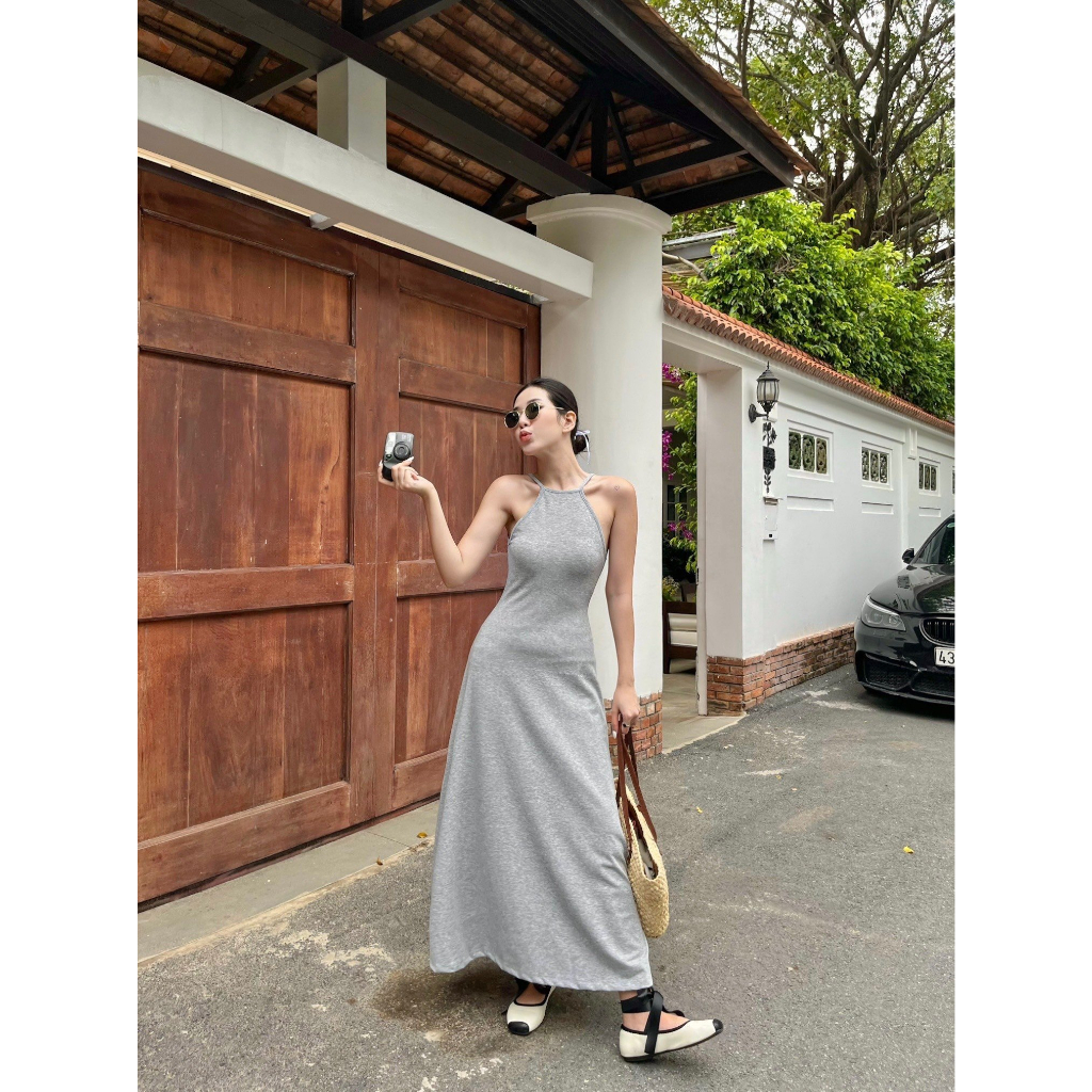 Đầm 2 dây body maxi - đầm 2 dây thun mềm dáng dài lên form cực tôn dáng | SAMMY Dress | Secodee