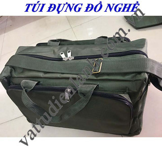 Túi đựng đồ nghề sửa chữa loại ngang size đại, túi đồ nghề cho thợ điện lạnh