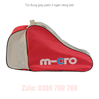 Túi đựng giày patin chuyên dụng 2 ngăn micro