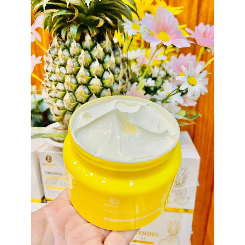 💥Siêu phẩm 2023💥 Kem Body Dứa Bamboo - trắng mịn da, se khít lcl