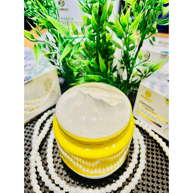💥Siêu phẩm 2023💥 Kem Body Dứa Bamboo - trắng mịn da, se khít lcl