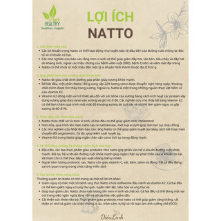 Natto - Bột Đậu Tương Lên Men 100g - Viet Healthy