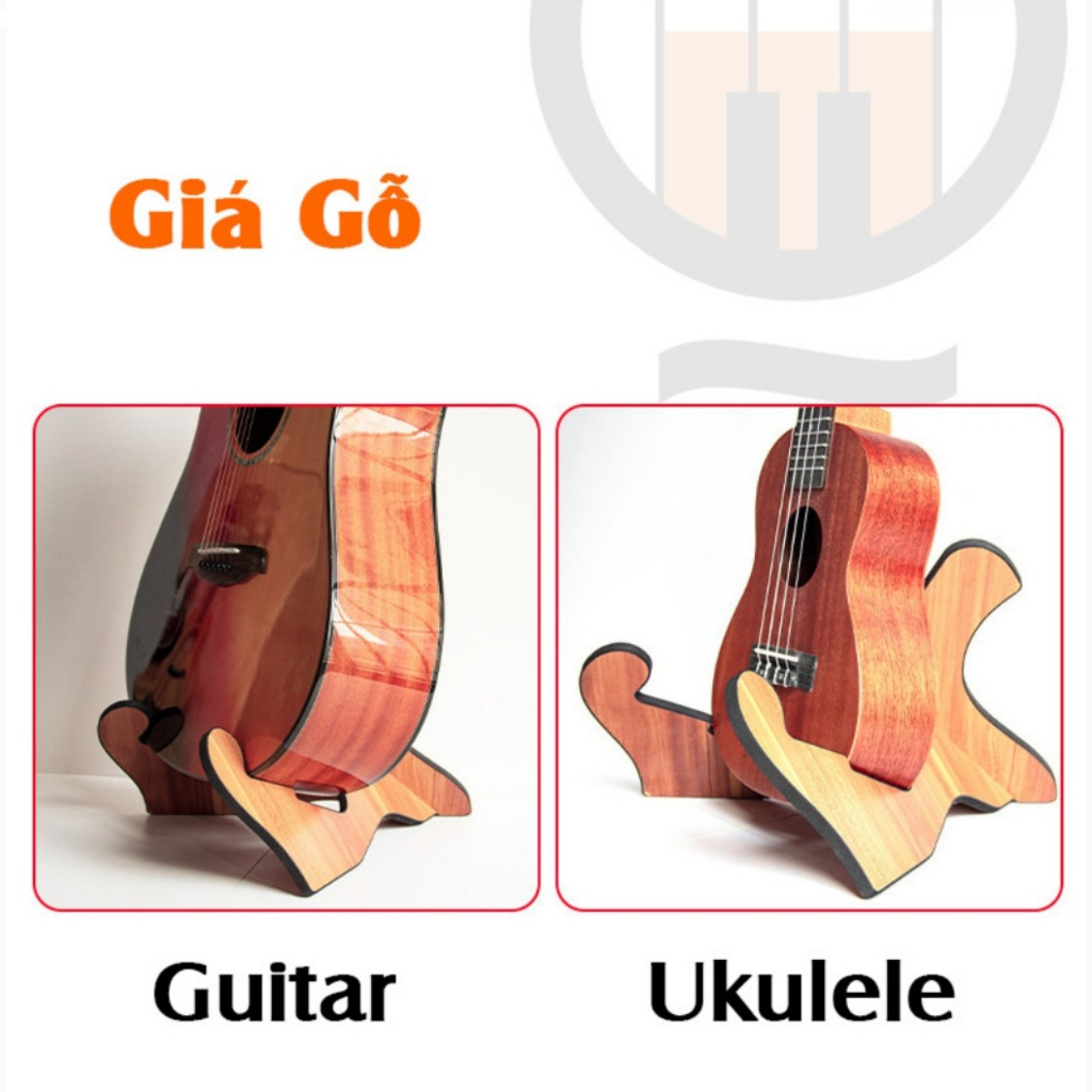 Giá Đỡ Bằng Gỗ Để Đàn Guitar - Ukulele tiện dụng - Chân Gỗ Kê Đàn