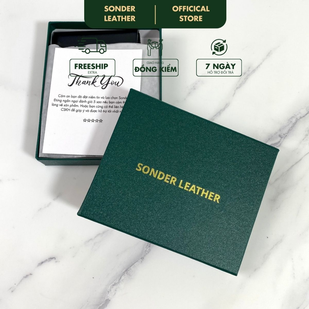 Hộp đựng ví Sonder Leather