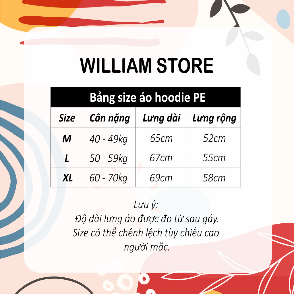 Áo hoodie nam nữ nỉ bông form rộng in hình gấu dễ thương, áo khoác nỉ chui đầu William - DS272