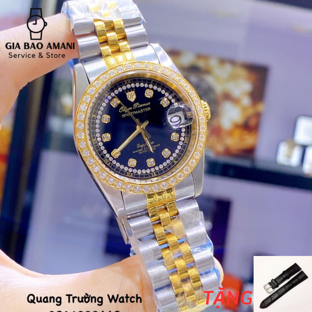 Đồng Hồ Nam Olym Pianus OP89322 Chính Hãng Tặng Kèm Dây Da Cao Cấp