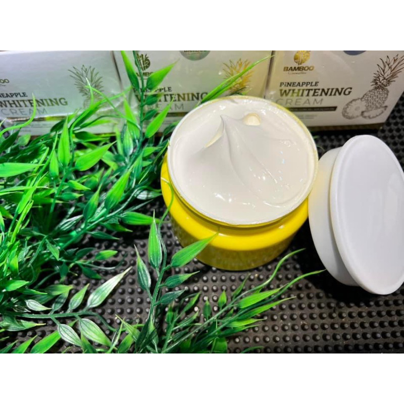 💥Siêu phẩm 2023💥 Kem Body Dứa Bamboo - trắng mịn da, se khít lcl