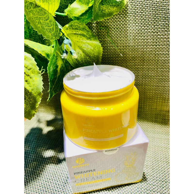 💥Siêu phẩm 2023💥 Kem Body Dứa Bamboo - trắng mịn da, se khít lcl