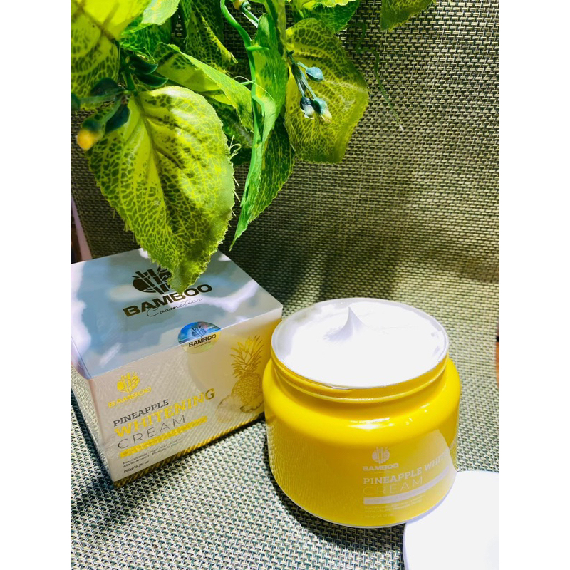 💥Siêu phẩm 2023💥 Kem Body Dứa Bamboo - trắng mịn da, se khít lcl