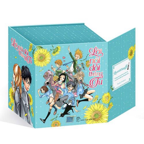 Sách Boxset Lời Nói Dối Tháng Tư - Tặng Kèm 2 Card Nhựa Hình Nhân Vật
