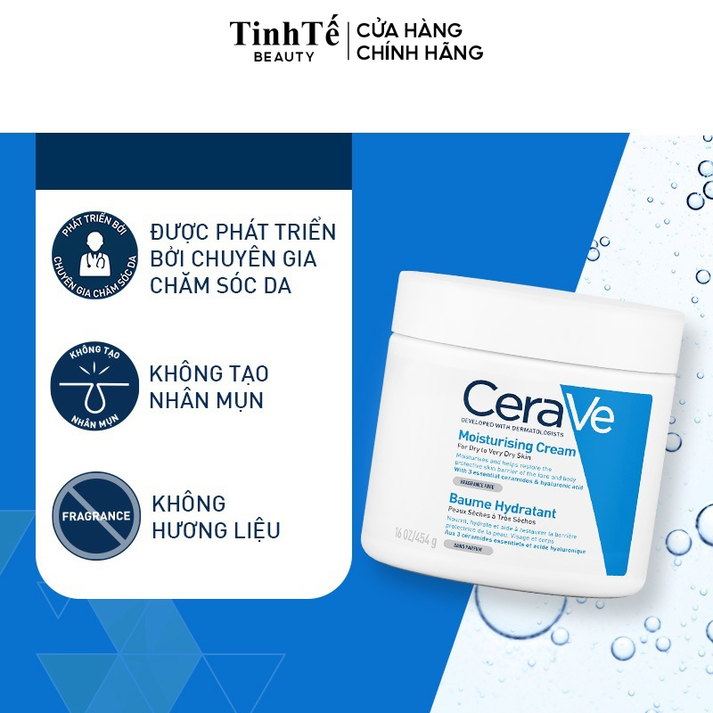 Kem dưỡng ẩm toàn thân  Cerave MOISTURISING CREAM 50g/340g/454g